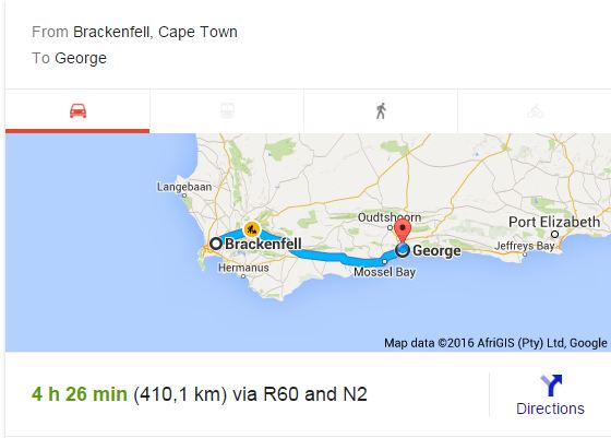 Furniture Removals Brackenfell Cape Town to George