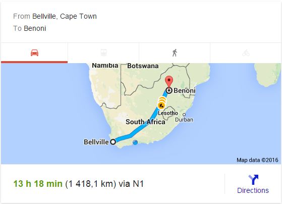 Furniture Removals Bellville to Benoni