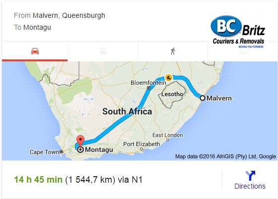 Furniture Removals Malvern - Queensburgh to Montagu
