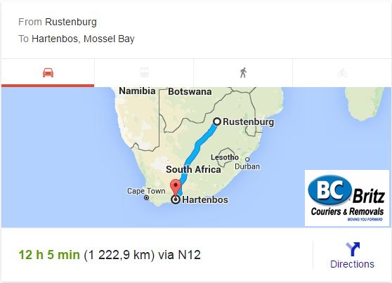 Furniture Removals Rustenburg to Hartenbos