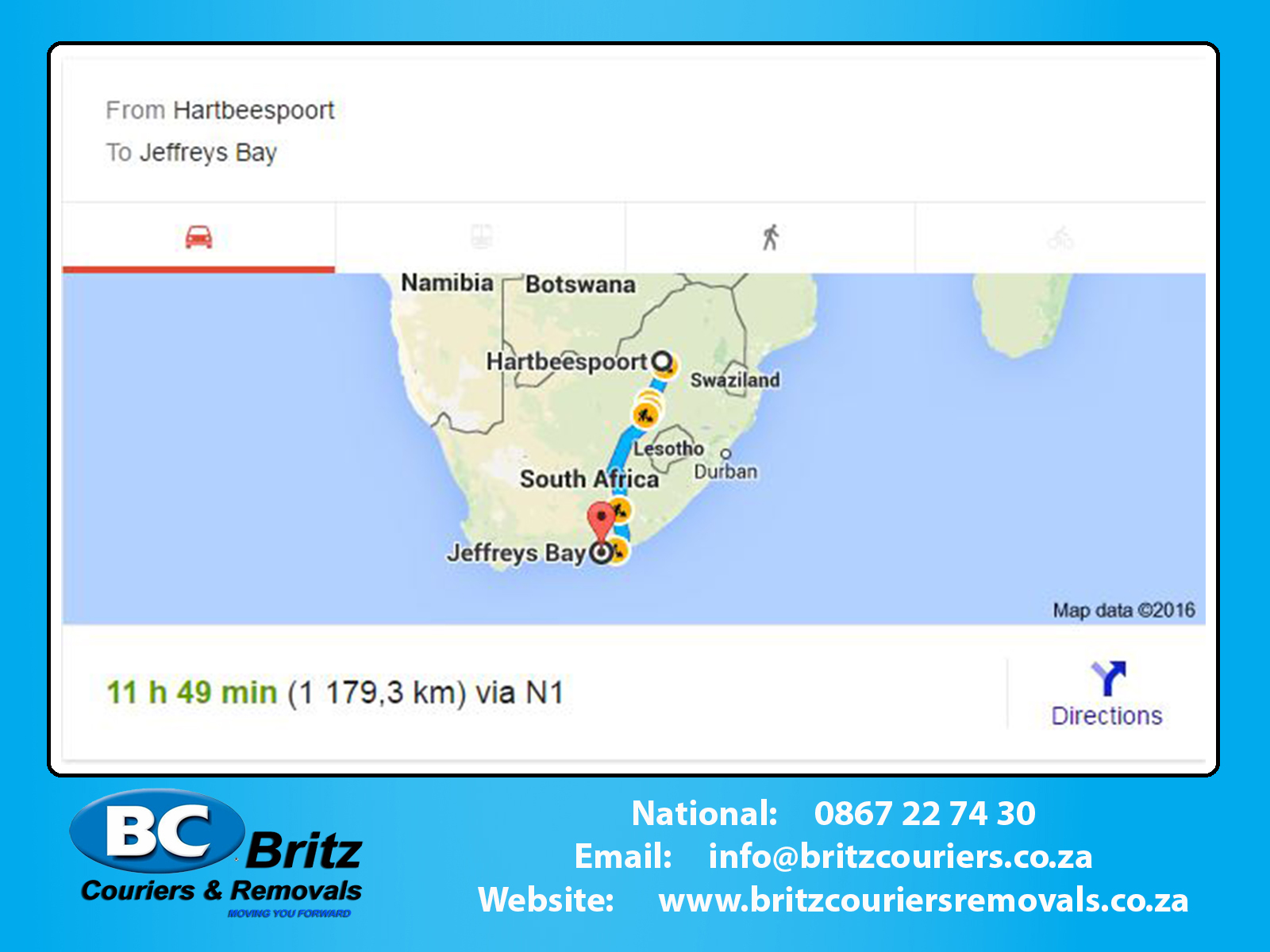 Furniture Removals Hartebeespoort to Jeffreys Bay