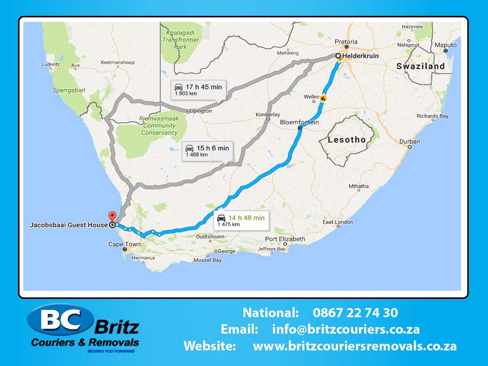 Furniture Removals Helderkruin to Jacobsbaai
